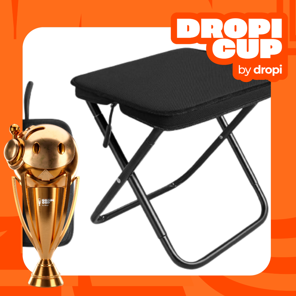 Silla Camping Plegable Portati Dropi Cup